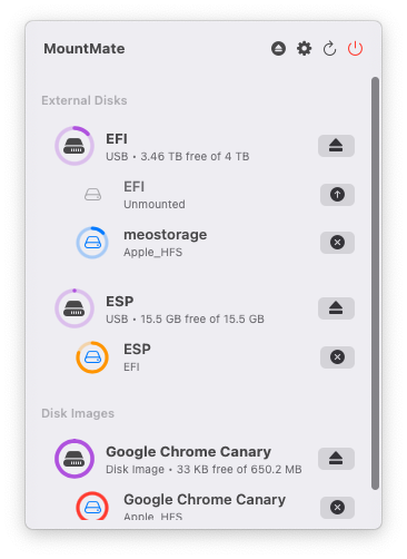 MountMate Screenshot